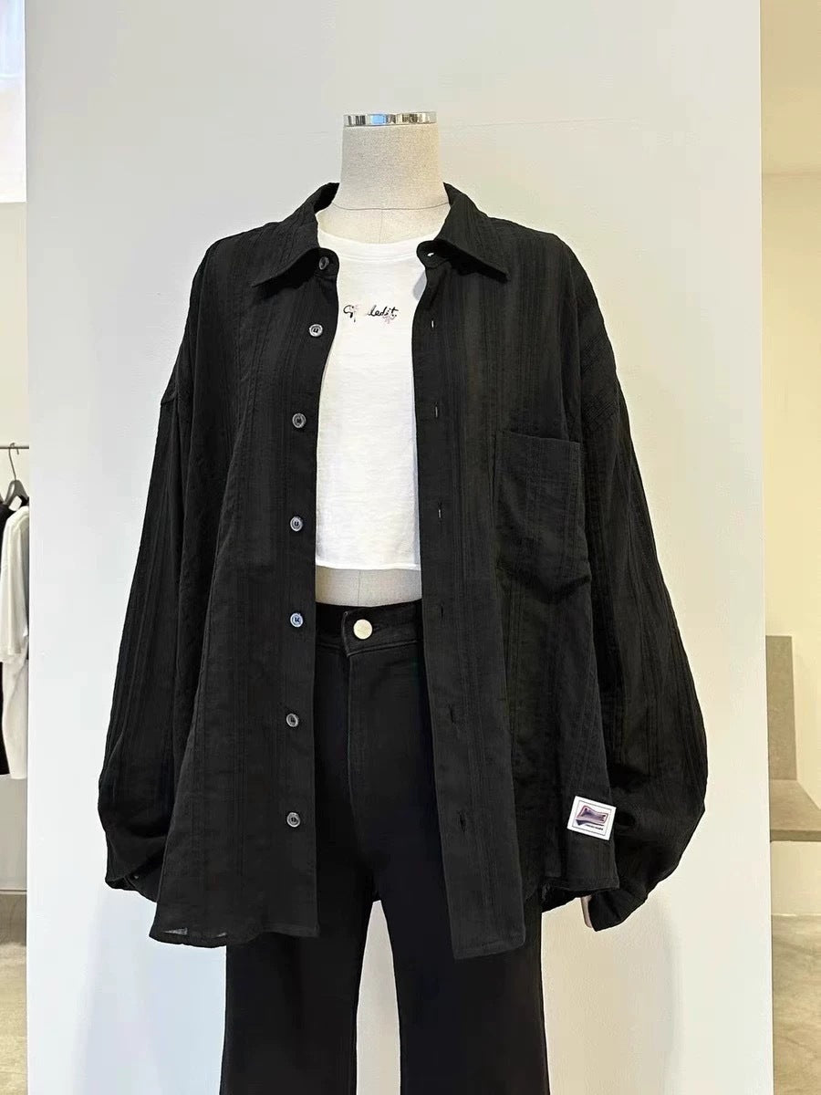 Korean Hollow Sunscreen Cardigan