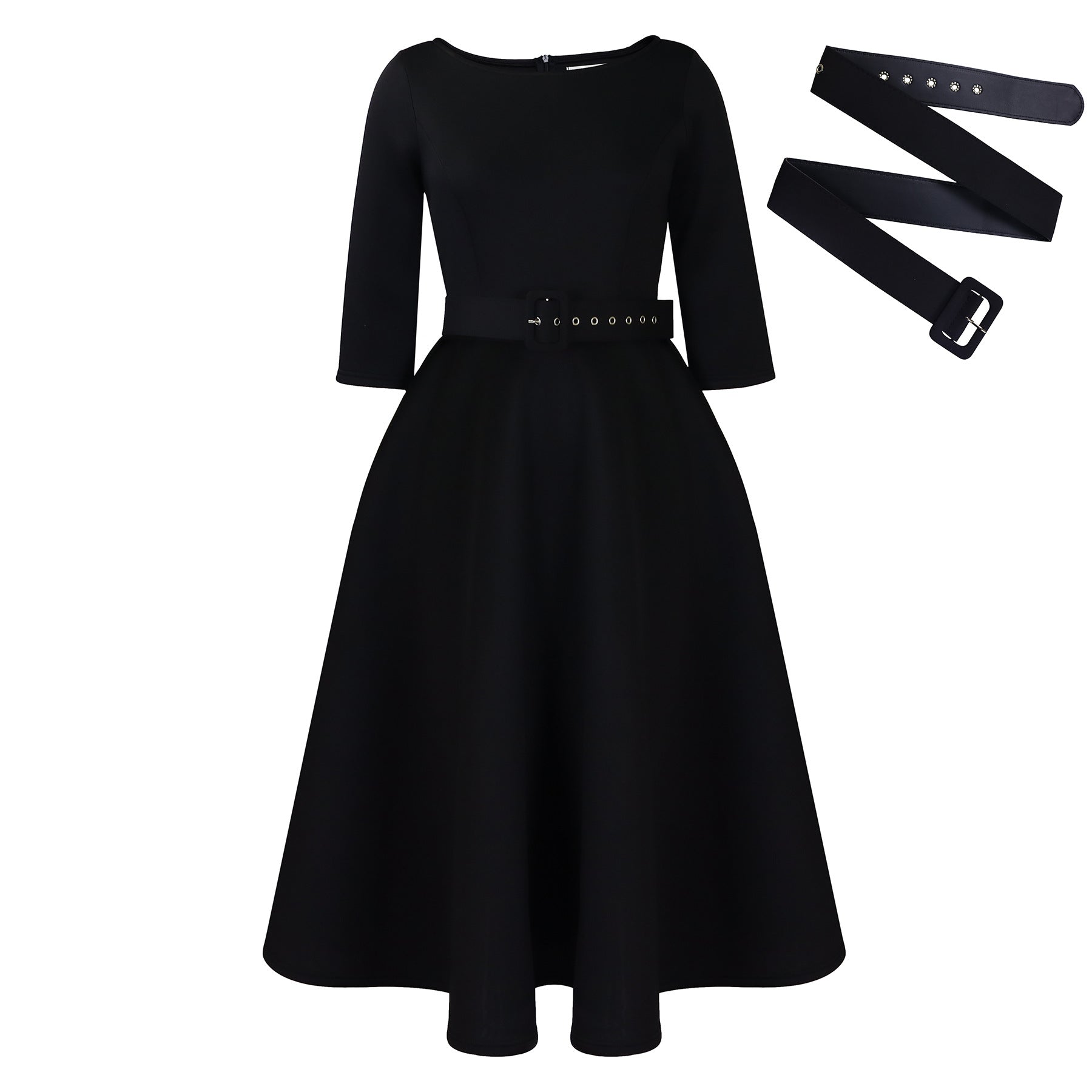 Graceful Banquet Midi Dress
