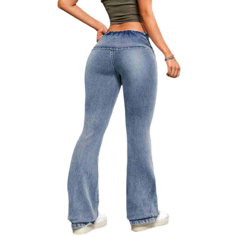 Peach-Lift High-Rise Flares