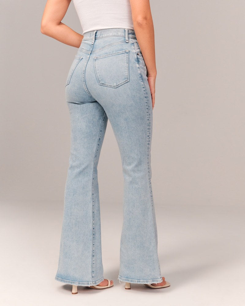 Vintage Chic Bell-Bottom Jeans