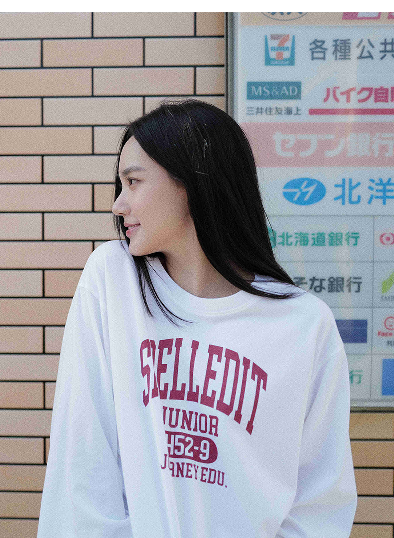 Retro College Long-Sleeve Tee