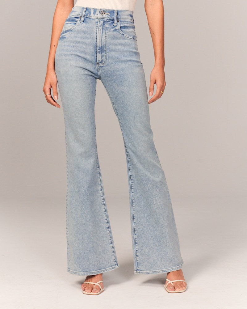 Vintage Chic Bell-Bottom Jeans