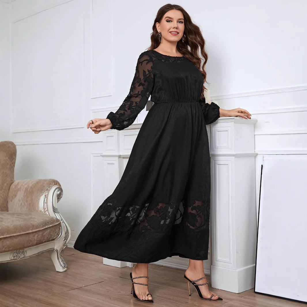 Refined Lace Knee Dress