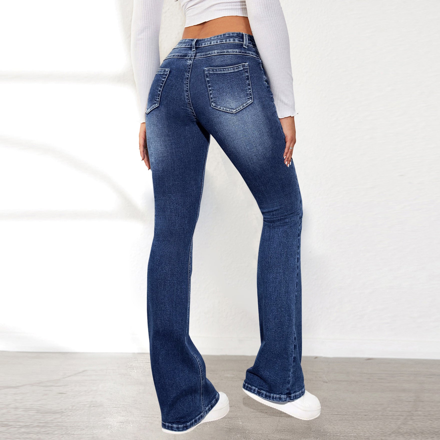 Commuter Chic Slim Flare Denim